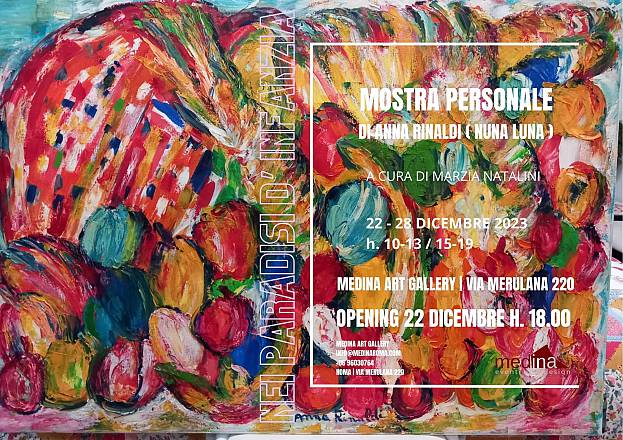 “nei paradisi d’infanzia, mostra di anna rinaldi